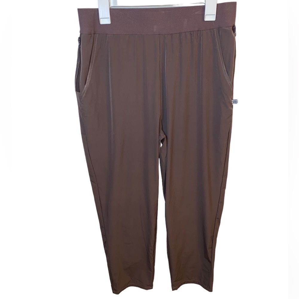 KAY UNGER Nylon Blend Pull On High Rise Athletic Pants